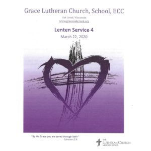 Worship Audio – Lent 4