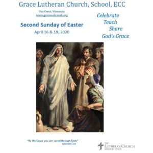 Worship Video – Easter 2 – April 16 & 19