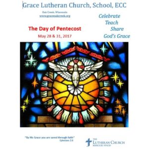 Worship Video – Pentecost – May 28 & 31, 2020