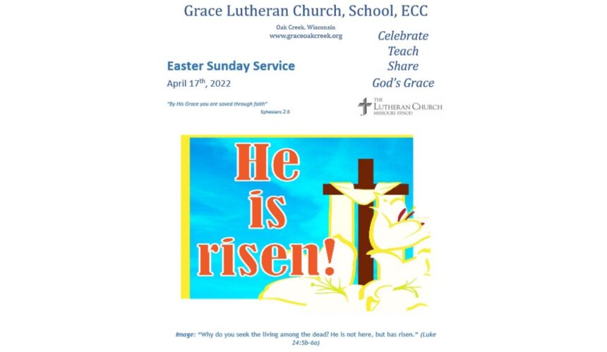 Worship Video – Easter Sunday Service – April 17, 2022