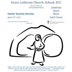 Worship Video – Easter Sunrise Service – April 17, 2022