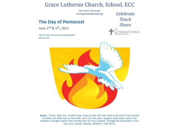 Worship Video – Day of Pentecost – June 5, 2022