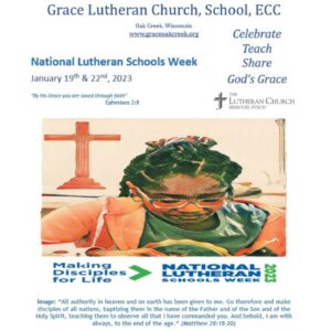 Worship Video – National Lutheran Schools Week – January 22, 2023