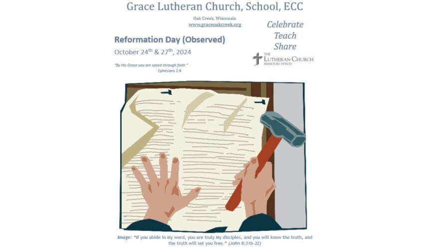 Worship Video – Reformation Day (Observed) – October 27, 2024