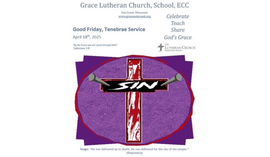 Worship Video – Good Friday, Tenebrae Service – April 18, 2025