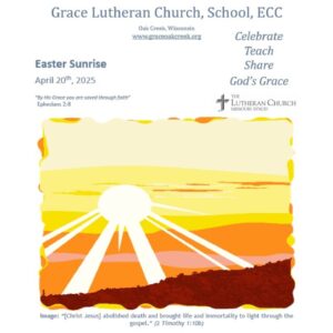 Worship Video – Easter Sunrise – April 20, 2025