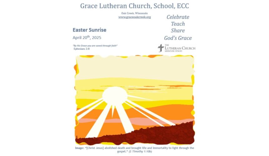 Worship Video – Easter Sunrise – April 20, 2025