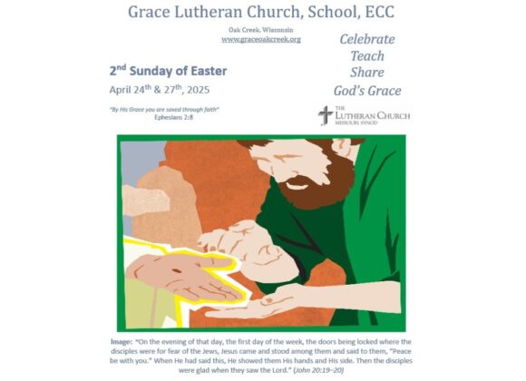 Worship Video – Second Sunday of Easter – April 27, 2025