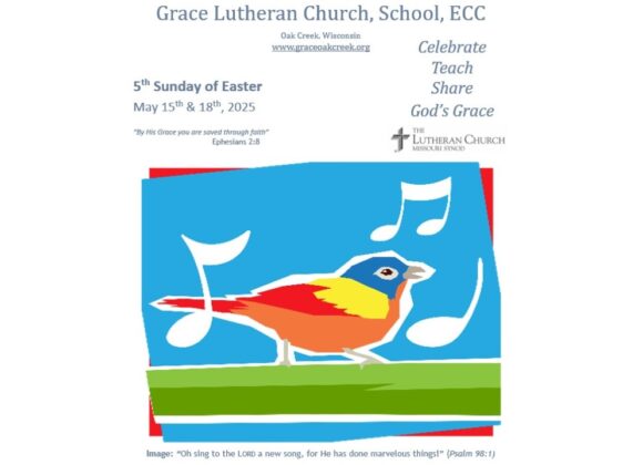 Worship Video – Fifth Sunday of Easter – May 18, 2025