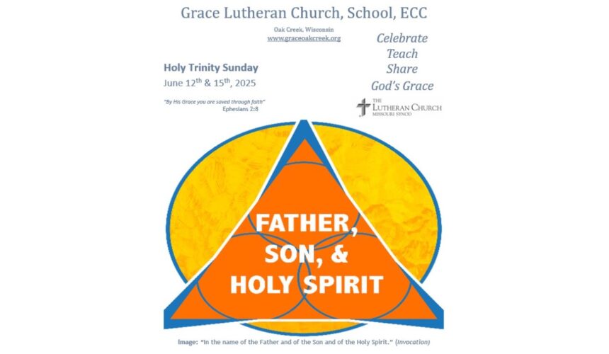 Worship Video – Holy Trinity Sunday – June 15, 2025