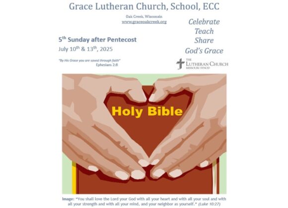 Worship Video – Fifth Sunday after Pentecost – July 13, 2025