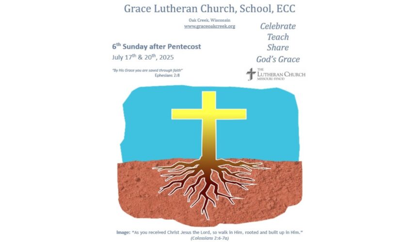 Worship Video – Sixth Sunday after Pentecost – July 20, 2025