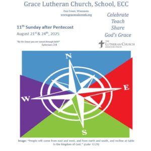 Worship Video – Eleventh Sunday after Pentecost – August 24, 2025