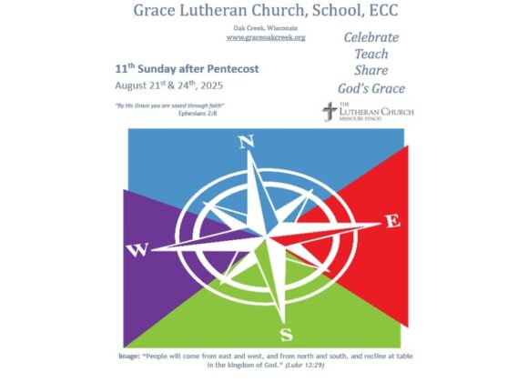 Worship Video – Eleventh Sunday after Pentecost – August 24, 2025