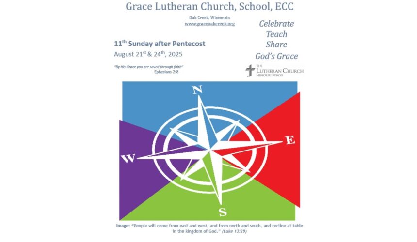 Worship Video – Eleventh Sunday after Pentecost – August 24, 2025