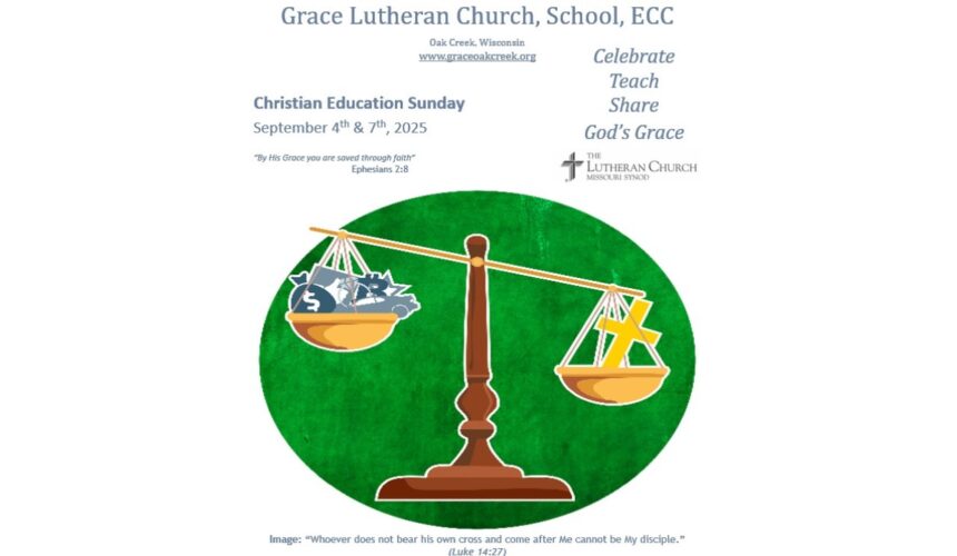 Worship Video – Christian Education Sunday – September 7, 2025
