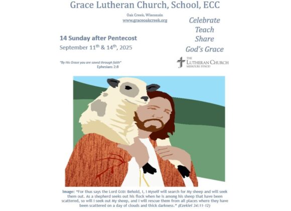 Worship Video – Fourteenth Sunday after Pentecost – September 14, 2025 Worship Video – Fourteenth Sunday after Pentecost – September 14, 2025