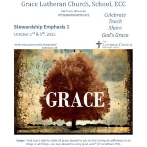 Worship Video – Stewardship Emphasis 1 – October 5, 2025