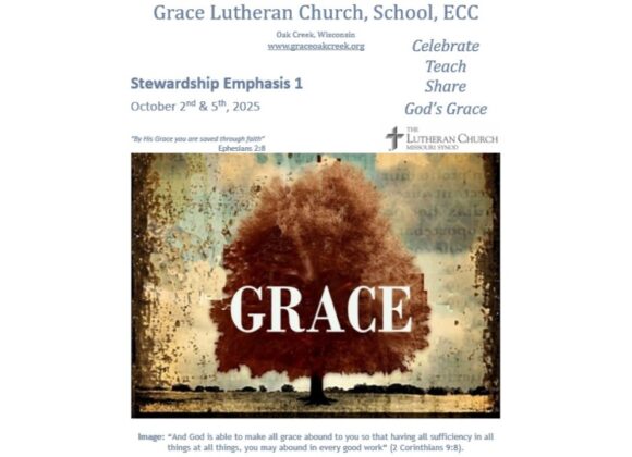 Worship Video – Stewardship Emphasis 1 – October 5, 2025