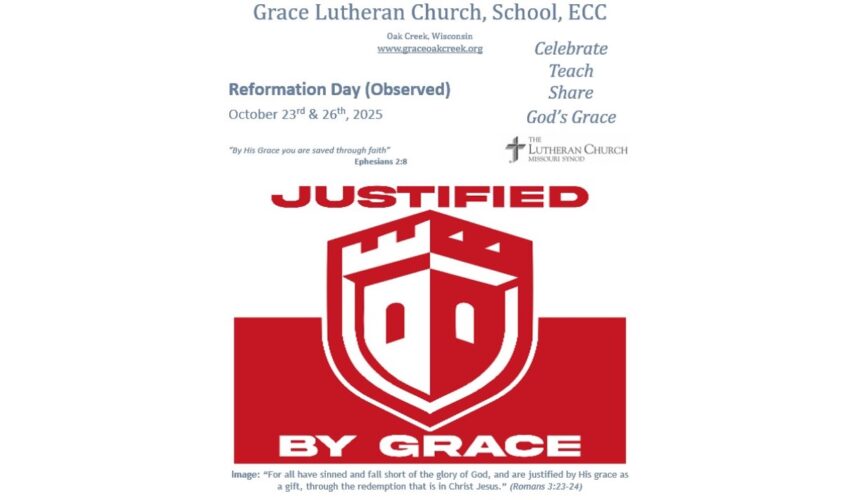 Worship Video – Reformation Day (Observed) – October 26, 2025