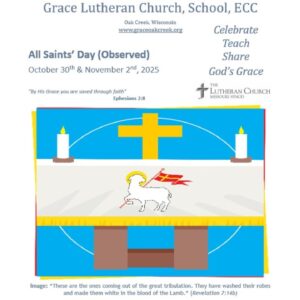 Worship Video – All Saints’ Day (Observed) – November 2, 2025 Worship Video – All Saints’ Day (Observed) – November 2, 2025