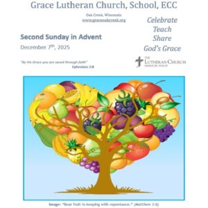 Worship Video – Second Sunday in Advent – December 7, 2025 Worship Video – Second Sunday in Advent – December 7, 2025