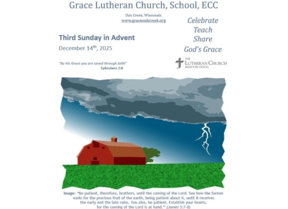 Worship Video – Third Sunday in Advent – December 14, 2025 Worship Video – Third Sunday in Advent – December 14, 2025