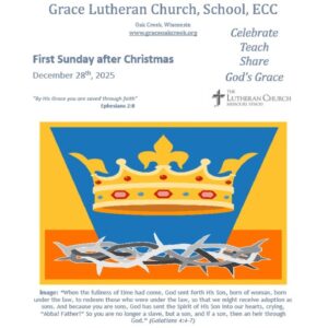 Worship Video – First Sunday after Christmas – December 28, 2025 Worship Video – First Sunday after Christmas – December 28, 2025