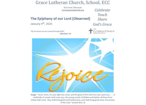 Worship Video – The Epiphany of our Lord (Observed) – January 4, 2026