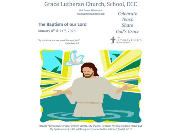 Worship Video – The Baptism of our Lord – January 11, 2026 Worship Video – The Baptism of our Lord – January 11, 2026