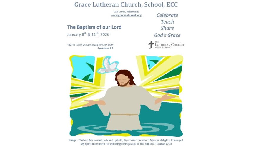 Worship Video – The Baptism of our Lord – January 11, 2026