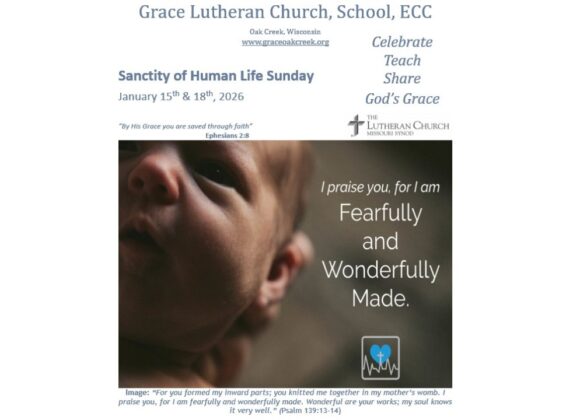 Worship Video – Sanctity of Human Life Sunday – January 18, 2026 Worship Video – Sanctity of Human Life Sunday – January 18, 2026
