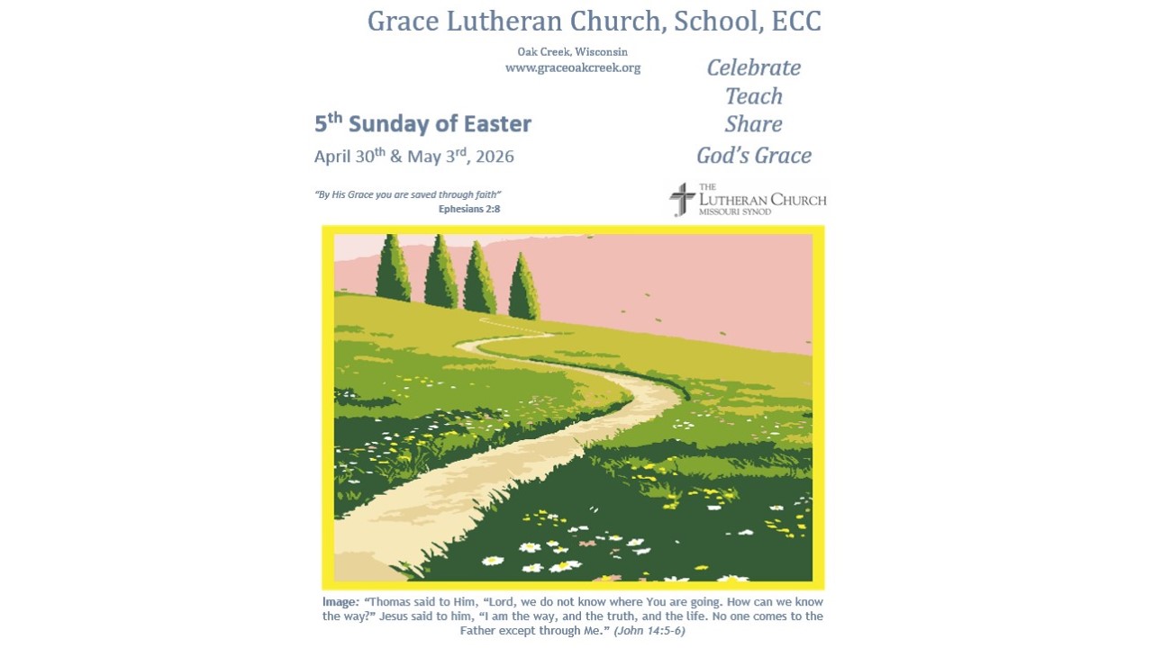 Worship Video – 5th Sunday of Easter – May 3, 2026