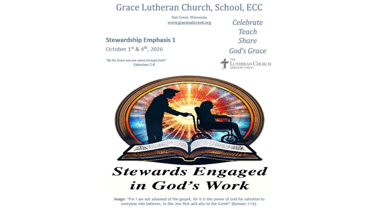 Worship Video – Stewardship Emphasis 1 – October 4, 2026